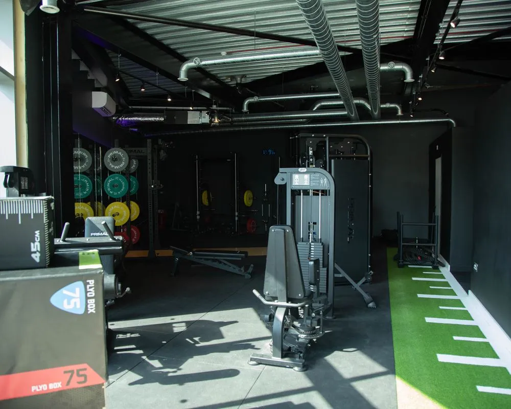Strength training area at Physio Athletic, Canning Town